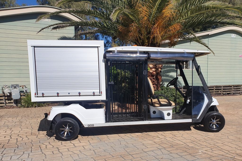 EMC Elite XLWB Laundry / Housekeeping QLD Golf Carts