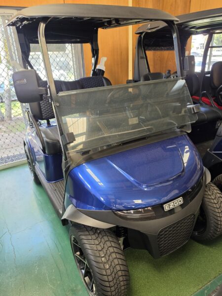 NEW E-Z-GO FREEDOM RXV EXECUTIVE 2 SEATER - PATRIOT BLUE